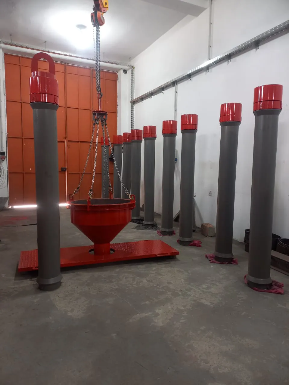 Kit d'outillage pour coulage de pieux 3